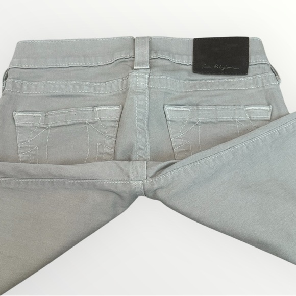 True Religion Women’s Size 25 Grey Skinny Jeans - Picture 2 of 5